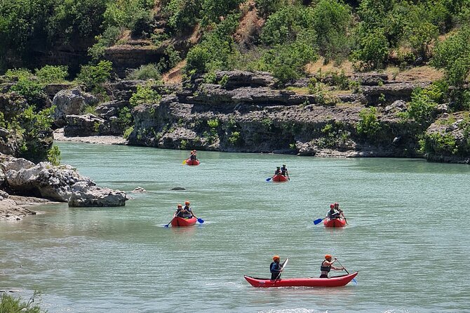 Amazing Rafting Experience at Last Wild Vjosa River of Europe in Permet, Albania - Down the Vjosa: Currents, Narrow Passages, and Crystal Water