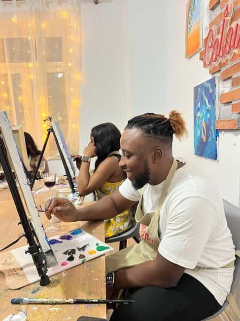 Art & Wine in Tirana - Create Your Souvenir With Us - How the Painting Session Actually Works