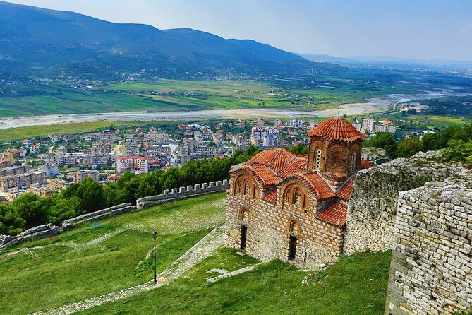 Berat-Durres and Belsh Lake, day tour from Tirana - Berat Castle: the viewpoint payoff and old-church interiors