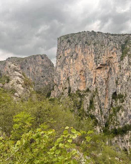Berat: Osumi Canyon, Bogova Waterfall, & Rakia Village Tour - Bogova Waterfall: cold water, simple walking, and a pause from cliffs