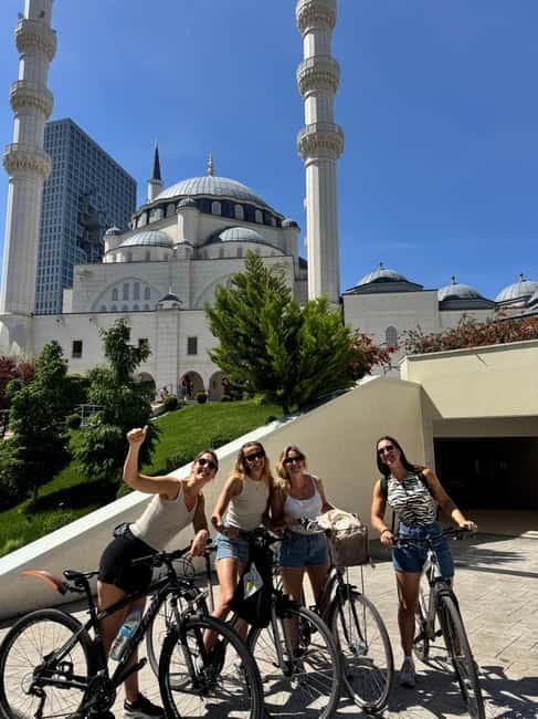 Bike or E-Bike Tour Tirana : Highlights & Grand Park Guided - Postbllok checkpoint and the Berlin Wall section: the communist past you can point to