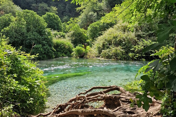 Blue Eye Kayak , Walking Tour & Lekursi Castle - Blue Eye spring walk: your 15-minute path to the water