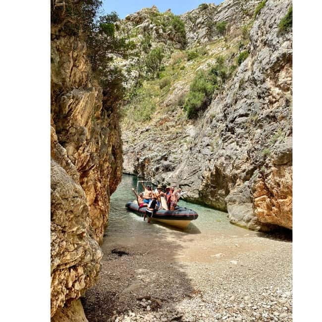 Blue Gem Cave Speedboat Tour Vlore - Inglezit and Nezhajve: quick bays that add up