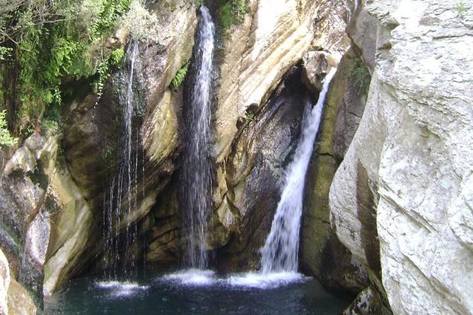 BOGOVA WATERFALL & WINERY TOUR from Berat by 1001 AA - Bogove Waterfall: 20 meters down, 12 meters of pool up close