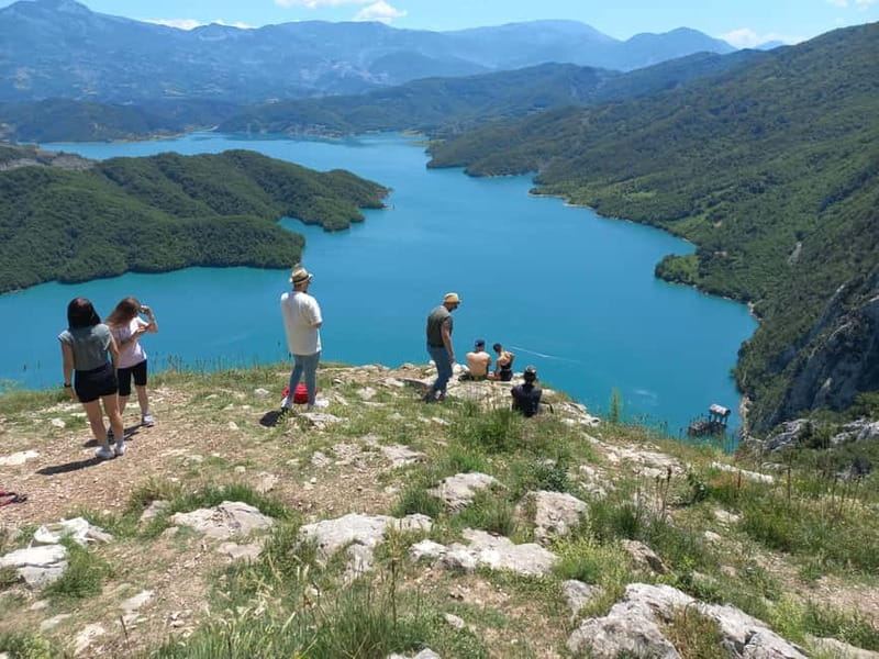 Bovilla Lake Private Day Tour from Tirana - On top of Gamti: taking in the lake and green hills without rushing