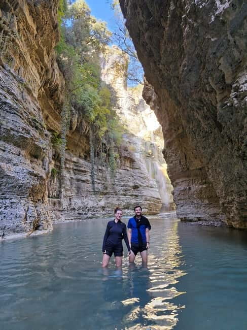 Canyon Hiking Tour Berat - Bogova waterfall: the 1-hour cold water reality check