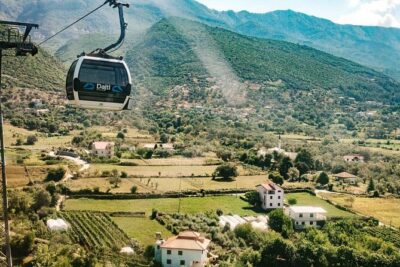 Dajti Cable Car and Shengjergj Waterfall Tour with Lunch