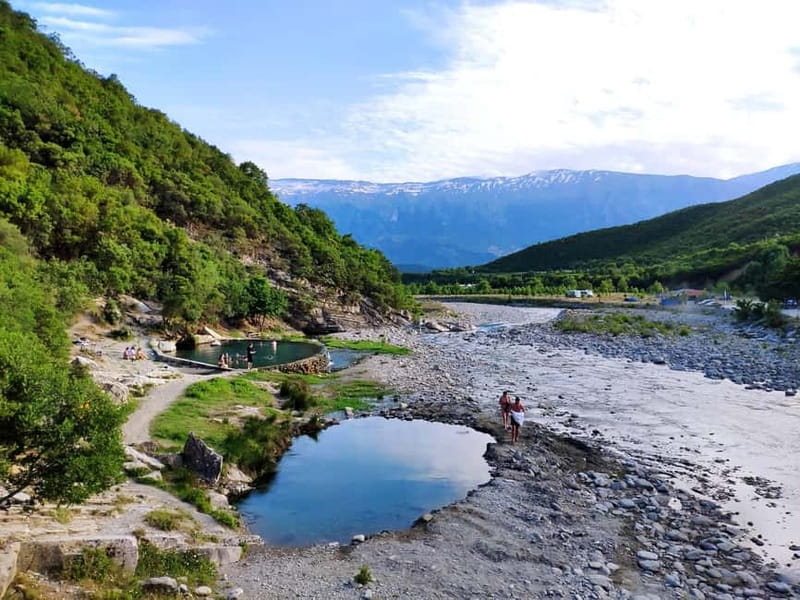 Day Tour to Permet Thermal Baths and Langarica Canyon - Langarica Canyon: Water Shoes, Short Walking, Big Views