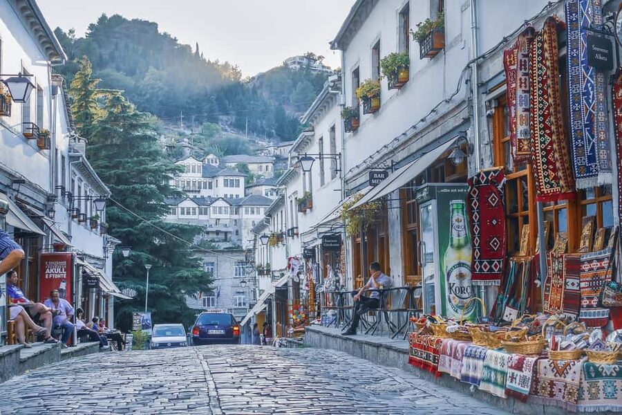 Day trip from Saranda : Blue Eye and Gjirokastra - Gjirokastër Castle First: Big Fortified Views and Real Old-Town Energy