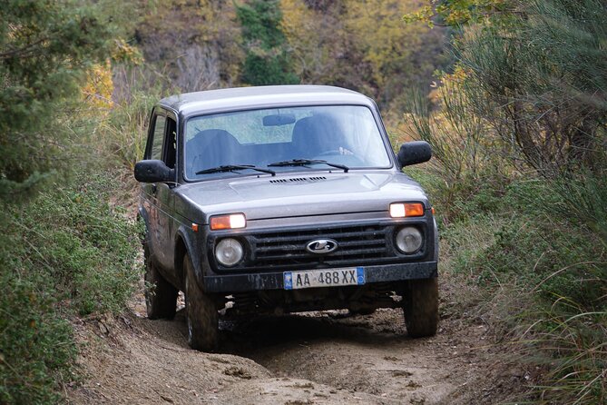 Drive a 4x4 Off-Road in the Tirana Valleys - From Sheshi Nënë Tereza to forgotten villages in 8 to 9 hours