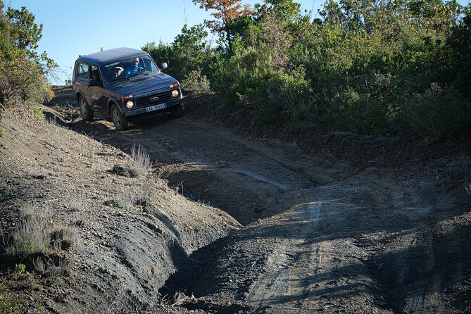 Drive a 4x4 Off-Road in the Tirana Valleys - Picnic lunch in a valley with olive trees (yes, it is included)