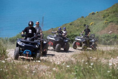 ATV Guided Tour in Kallm with Secret Bunker Visit