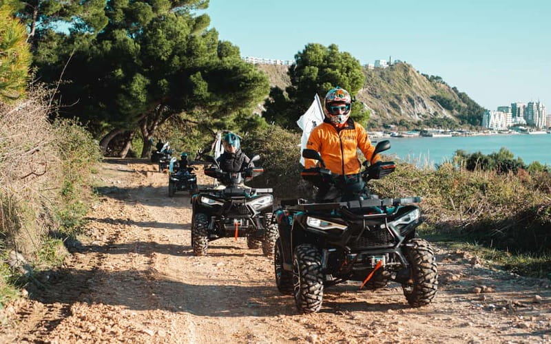 Durres: Kallmi Guided ATV Quad Bike Tour with Helmet - Timing and weather: what the rain coat can and cannot fix