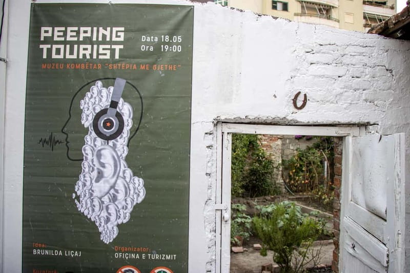 Durrës: Peeping Tourist Exhibition Ticket - Emergency shelter during alarms, what “crowded” means here