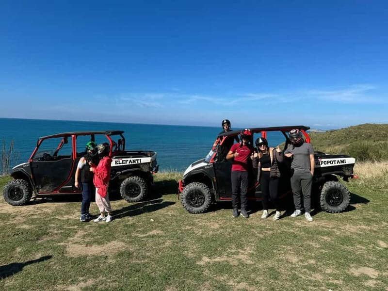 Durres: UTV Off⎯Road Kallmi Tour - What You Ride: New 2024 6-Seater UTVs With Real Safety Gear