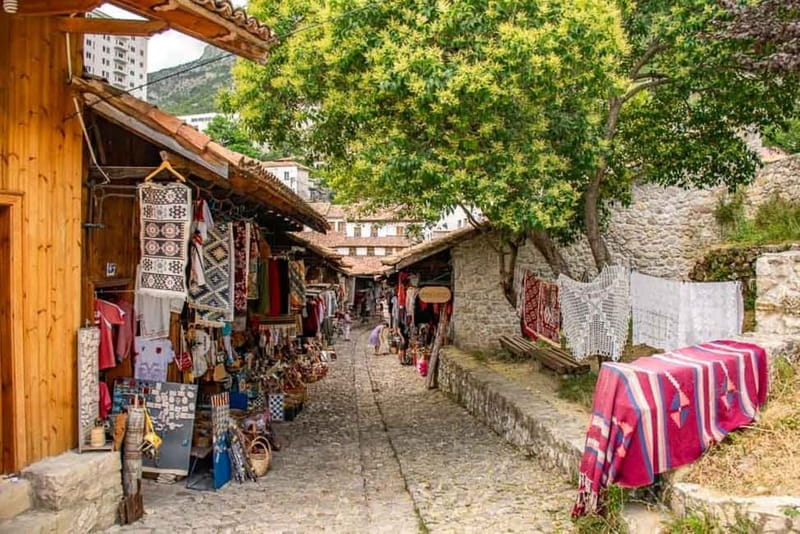 Escape from Tirana, Kruja City, Castle, Old Bazzar - Lunch, cash, and the optional Shkopeti Lake boat idea