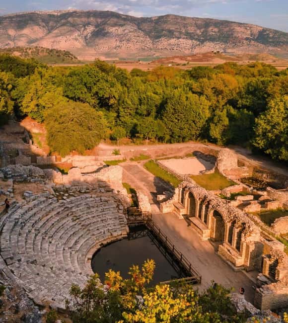 Exclusive Tour: Butrint UNESCO Site-Blue Eye-Lekuresi Castle - Lekuresi Castle by Sultan Suleiman: photos from above
