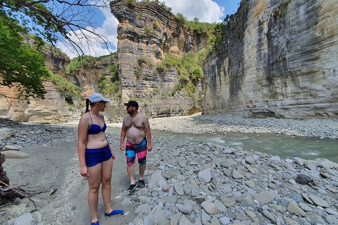 From Berat: Osum Canyon and Bogove Waterfall - Getting started near Berat, then riding with a purpose