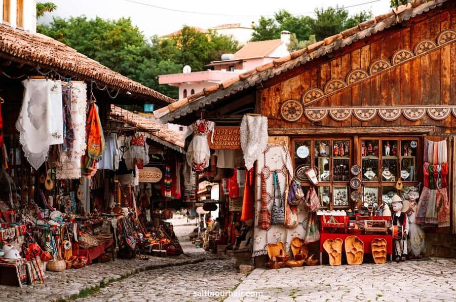 From Durres & Golem: Kruja Castle, Old Bazaar - From Durres or Golem to Krujë, pickup, timing, and getting oriented