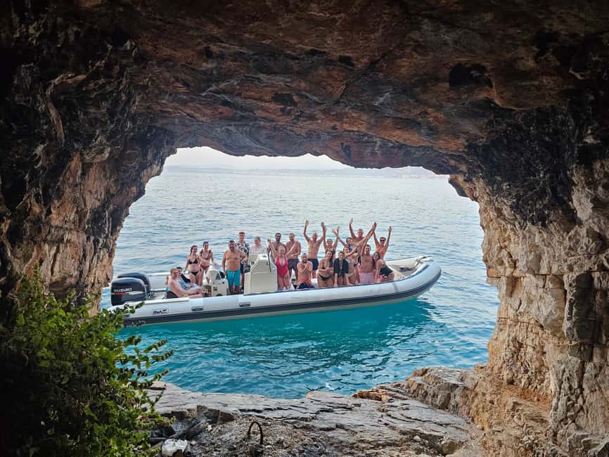 From Durrës/Golem: Sazan & Ali Cave & Karaburun Boat Tour - The AC van ride to Vlora, plus a coffee break that resets you