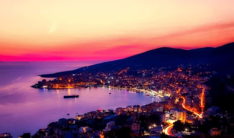 From Durres/Golem/Tirana: Saranda, Ksamil, Blue Eye Day Tour - Sarandë promenade stop: why the coastal town matters