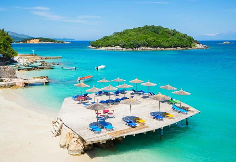From Durres/Golem/Tirana: Saranda, Ksamil, Blue Eye Day Tour - Lekursi Castle viewpoint: big panoramas, but confirm it’s on your day