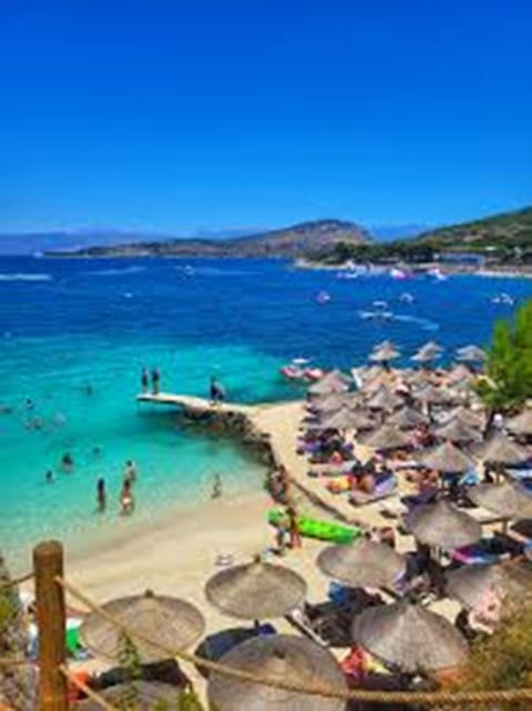 From Durrës/Golem: Vlora, Sazan & Karaburun Speedboat - Vlora Lungomare: lunch on your terms, with real sea views
