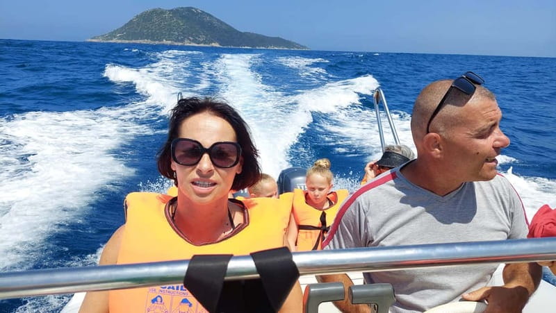 From Durres: Speed Boat to Sazan Island, Cave & Karaburun - Haxhi Ali Pirate Cave: the photo stop that becomes the headline