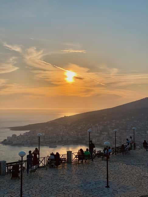 From Ksamil & Sarande: Blue eye & Lekursi Castle SUNSET - A fast sunset loop from Saranda and Ksamil