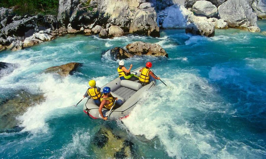 From Permet: Vjosa River Rafting and Benja Thermal Baths - The Best Part: Swims, A Secluded Cove, And Photo-Friendly Moments