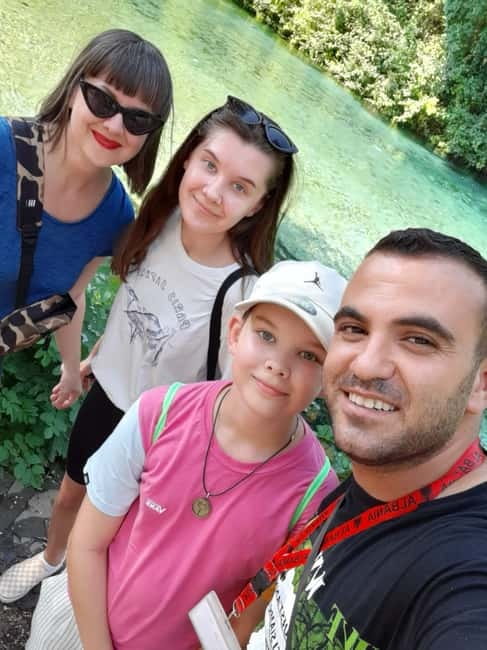 From Saranda: Explore Blue Eye- The Monument of Nature - Break Time and the Food Reality Near Blue Eye
