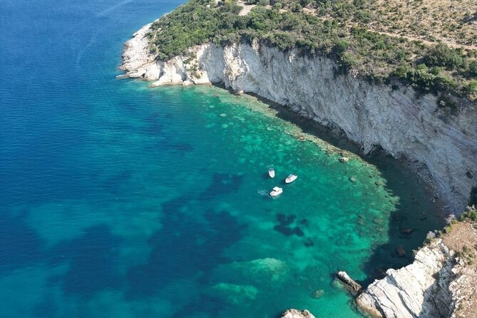 From Sarandë Boat Tour to Kroreza Beach with Snorkeling - Krorëza Beach Stop: Snorkeling, Coves, and Cave Moments