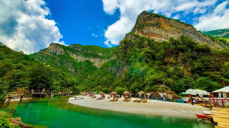 From Shkoder: Valbona 2 day tour All Inclusive - Getting there on day one: the 06:30 start, AC bus, and the Komani Lake cruise