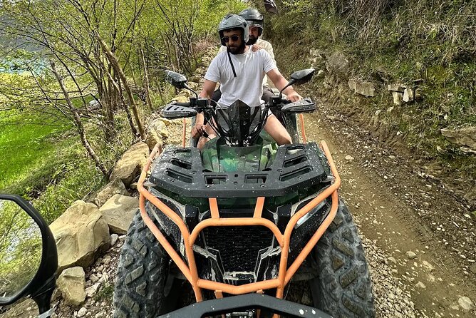 From Tirana: ATV/Quadbike Tour at Lake Bovilla - Lake Bovilla stop: how to use the 40 minutes to get the best experience