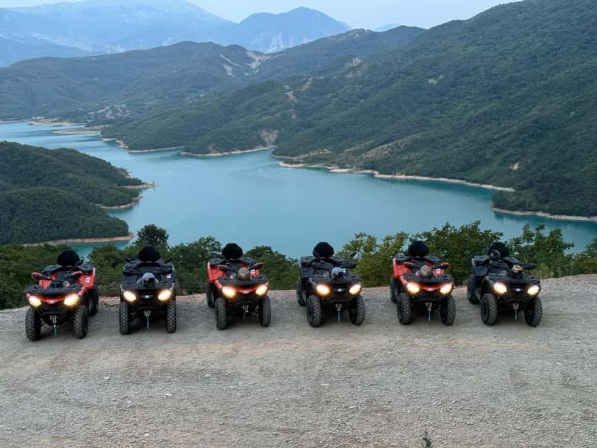 From Tirana : Bovilla Lake ATV/Quad Bike Tour - Key highlights to know before you go