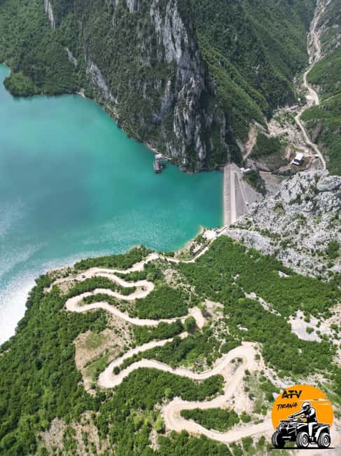 From Tirana : Bovilla Lake ATV/Quad Bike Tour - What the ATV driving is like, and how the safety briefing changes everything
