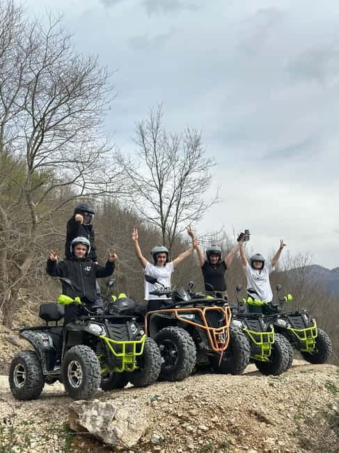 From Tirana: Bovilla Quad Highlights Tour - The safety briefing and practice that makes beginners comfortable