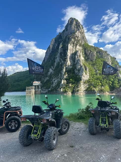 From Tirana: Bovilla Quad Highlights Tour - The first ride: off-road mountain trails and photo stops