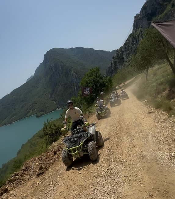 From Tirana: Bovilla Quad Highlights Tour - Gamti Mountain uphill energy and the panoramic viewpoint hour