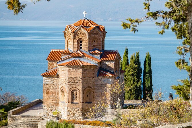 From Tirana/Durres: Day tour to Ohrid North Macedonia - Re-entering Albania to Lin Village on Mount Qafe Thana