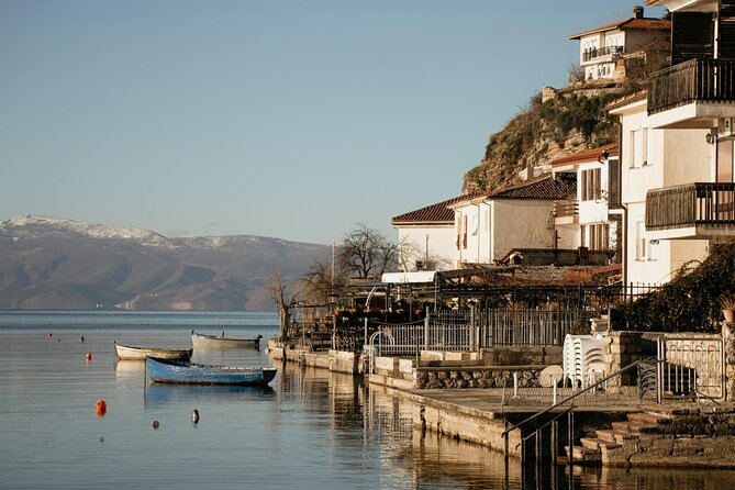 From Tirana/Durres: Day tour to Ohrid North Macedonia - Lake Ohrid walking time and the Ohrid bazaar break