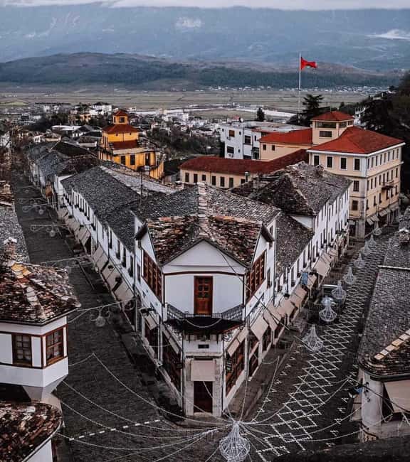 From Tirana/Durrës/Golem: Gjirokastra UNESCO Town Day Tour - Old Bazaar time: cobblestones, crafts, and choosing your own food