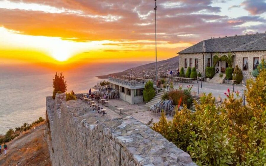 From Tirana/Durrës/Golem: Saranda, Ksamil, Blue Eye Day Tour - Lëkurës Castle: your Corfu-and-bay viewpoint hour