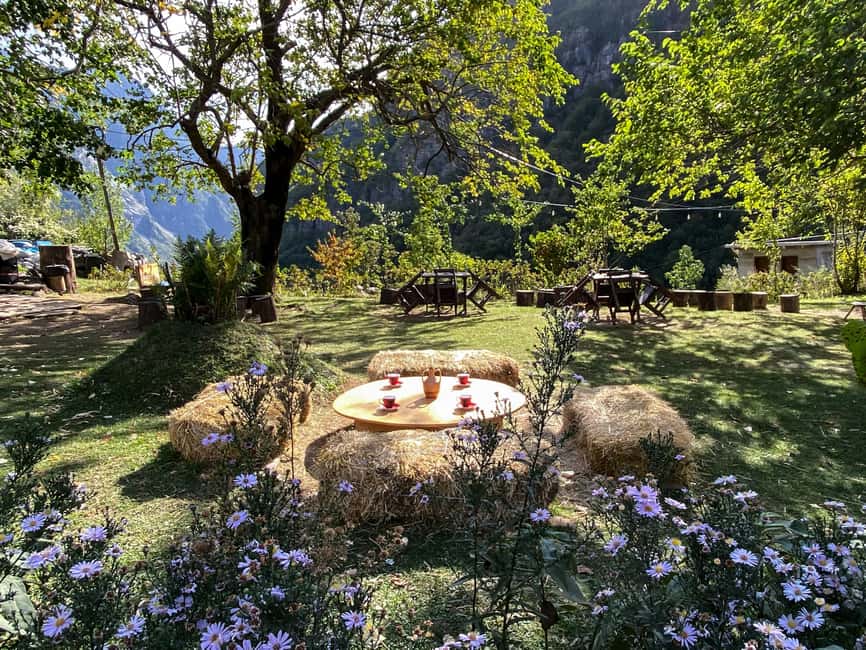 From Tirana/Durres/Shkoder: Day Tour to Theth and Blue Eye - The Blue Eye hike: 40 minutes of walking, then cold-water reward