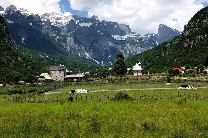 From Tirana/Durres/Shkoder: Theth and Blue Eye daily tour - Nderlysaj and Blue Eye: the hike, the baths, and the cold-water reward