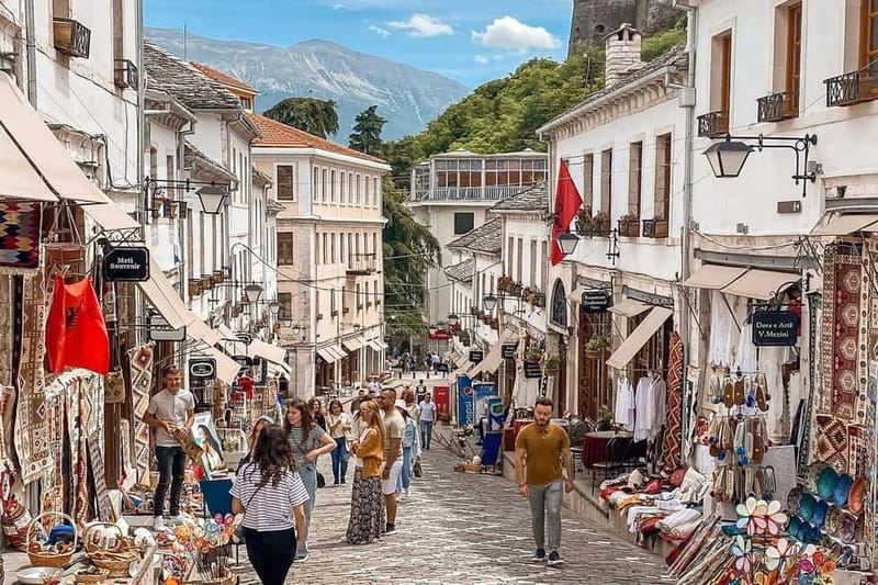 From Tirana/Durresi : Gjirokaster & Horse Riding Experience - The Traditional Baazar and medieval market lanes
