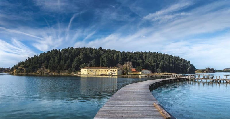 From Tirana/Durresi:Vlora & Riviera ( Day /Twilight) Tour - Narta Lagoon: walking with flamingos and the St Marys Monastery bridge