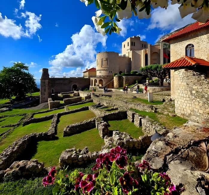 From Tirana/Golem/Durres: Kruja, Bazaar, Sari Salltik Tour - Kruja and Mount Kruja in one long, practical day