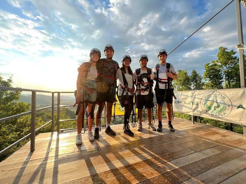 From Tirana: Petrela Zipline Adventure with Transport - Getting There From Rruga Myslym Shyri 65
