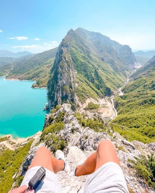 From Tirana: PRIVATE Hiking Tour Lake Bovilla & Mount Gamti - Balcony of Bovilla: the viewpoint that earns its time
